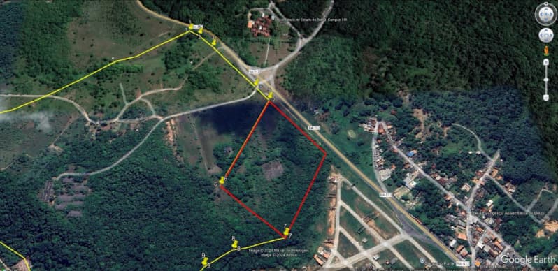 Foto 1 de 8: Terreno em leilão em Camaçari - BA — LOTE 001 TERRENO COM 52.268,00M2 - CAMAÇARI - BA