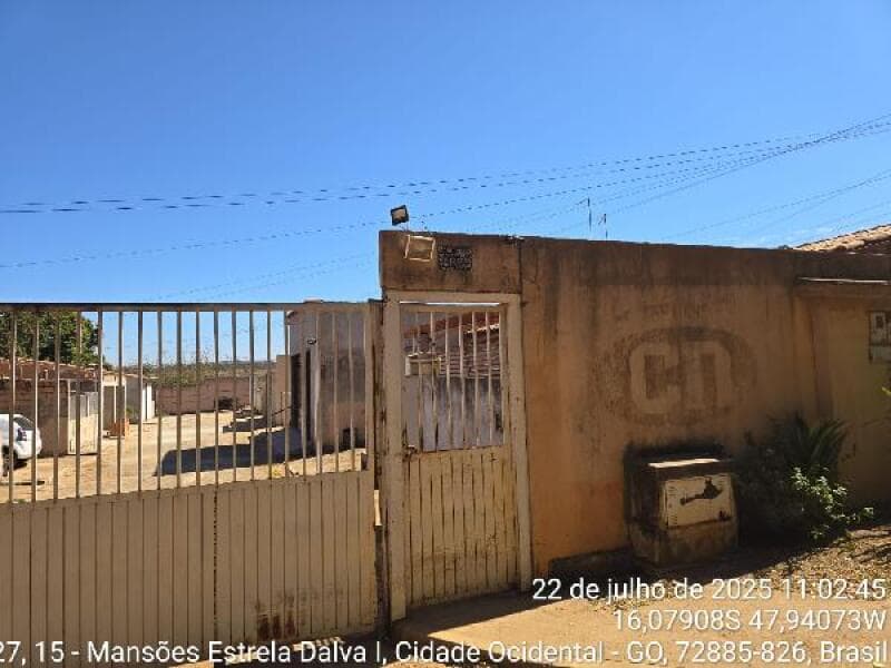 Casa em leilão em Cidade Ocidental - GO — LOTE 077 CASA EM CIDADE OCIDENTAL/GO - DESCONTO DE 5,43% DO VALOR DE AVALIAÇÃO NO 2º LEILÃO