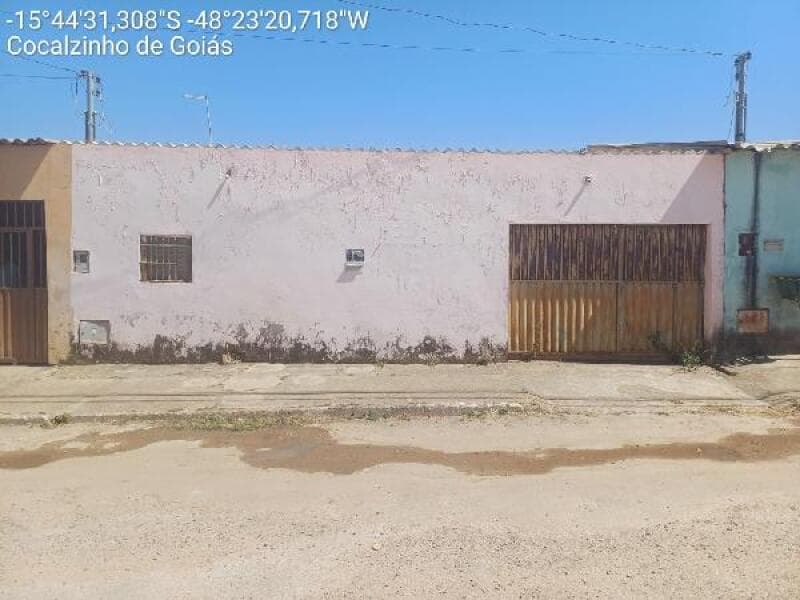 Casa em leilão em Cocalzinho De Goiás - GO — LOTE 083 CASA EM COCALZINHO DE GOIAS/GO