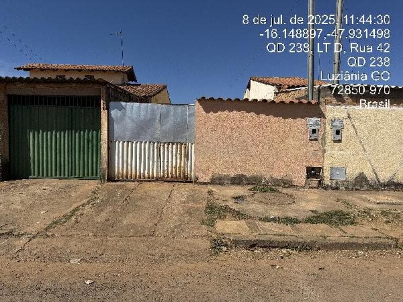 Casa em leilão em Luziânia - GO — LOTE 115 CASA EM LUZIANIA/GO - DESCONTO DE 27,92% DO VALOR DE AVALIAÇÃO NO 2º LEILÃO