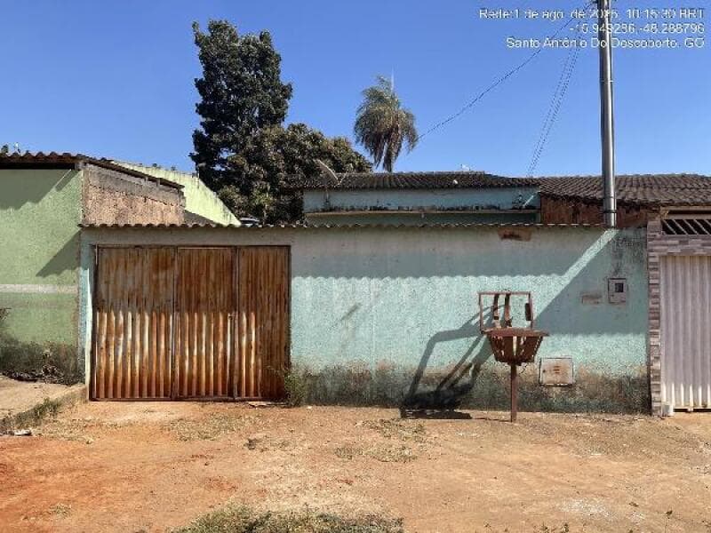 Casa em leilão em Santo Antônio Do Descoberto - GO — LOTE 136 CASA EM SANTO ANTONIO DO DESCOBERTO/GO - DESCONTO DE 6,55% DO VALOR DE AVALIAÇÃO NO 2º LEIL