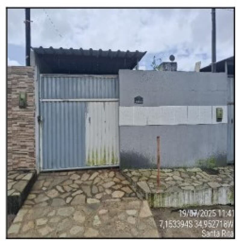 Casa em leilão em Santa Rita - PB — LOTE 240 CASA EM SANTA RITA/PB