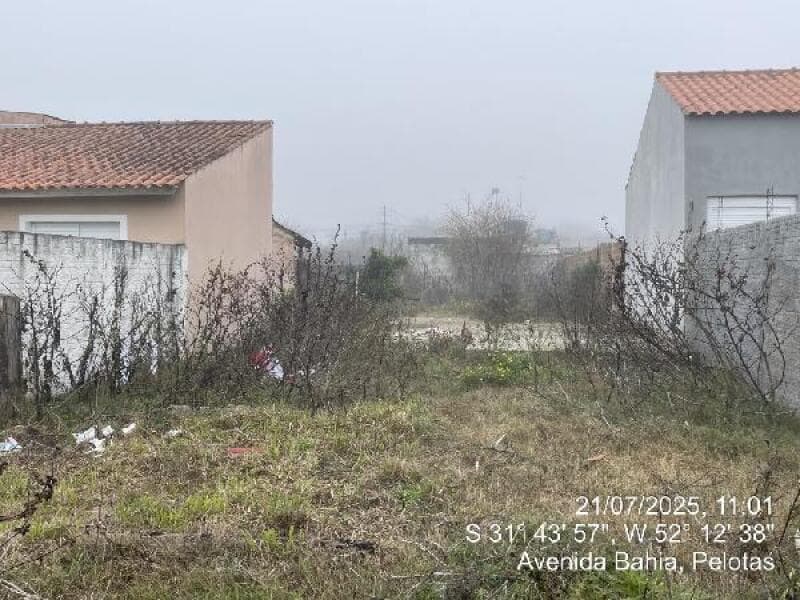 Terreno em leilão em Pelotas - RS — LOTE 434 TERRENO EM PELOTAS/RS