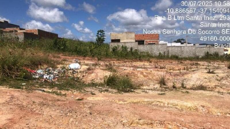Terreno em leilão em Nossa Senhora Do Socorro - SE — LOTE 479 TERRENO EM NOSSA SENHORA DO SOCORRO/SE