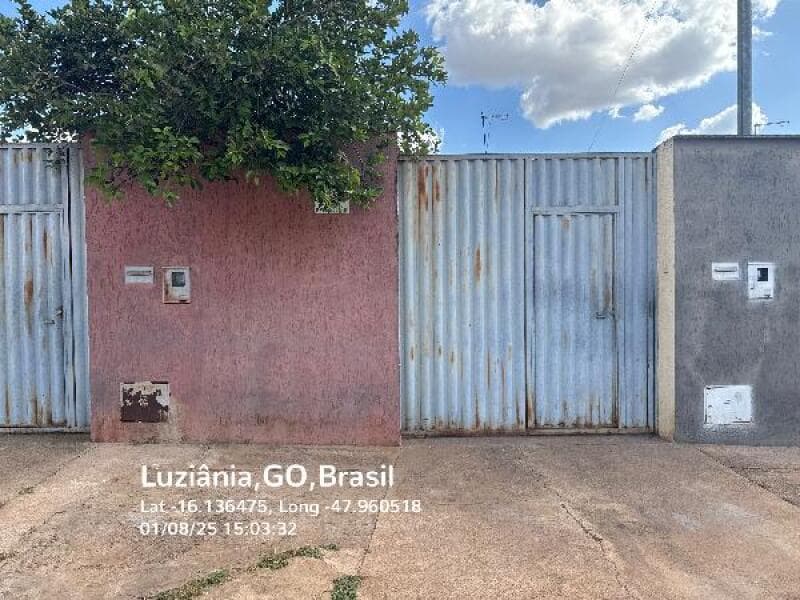Casa em leilão em Luziânia - GO — LOTE 049 CASA, 70 M2 Luziânia/ GO