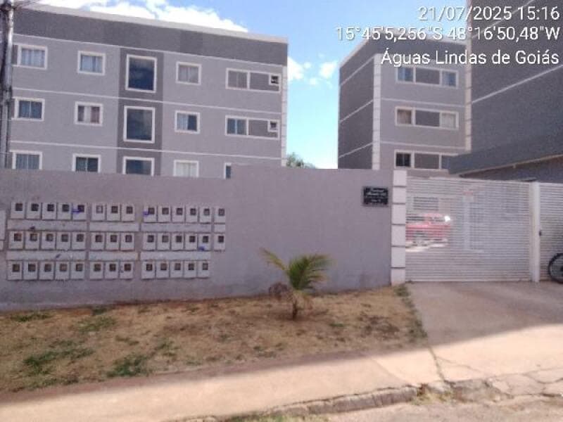 Apartamento em leilão em Águas Lindas De Goiás - GO — LOTE 030 APARTAMENTO, 67,34 M2 ´guas Lindas de Goias