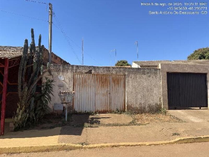 Casa em leilão em Santo Antônio Do Descoberto - GO — LOTE 058 CASA, 61,43 M2 Santo Antonio do Descobewrto/GO