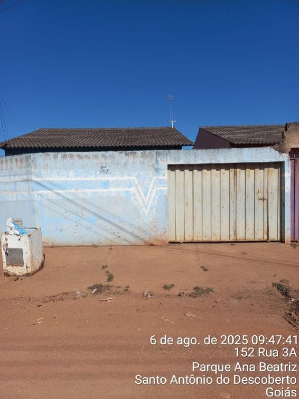 Casa em leilão em Santo Antônio Do Descoberto - GO — LOTE 059 CASA, 70 M2 Santo Antonio do Descobewrto/GO