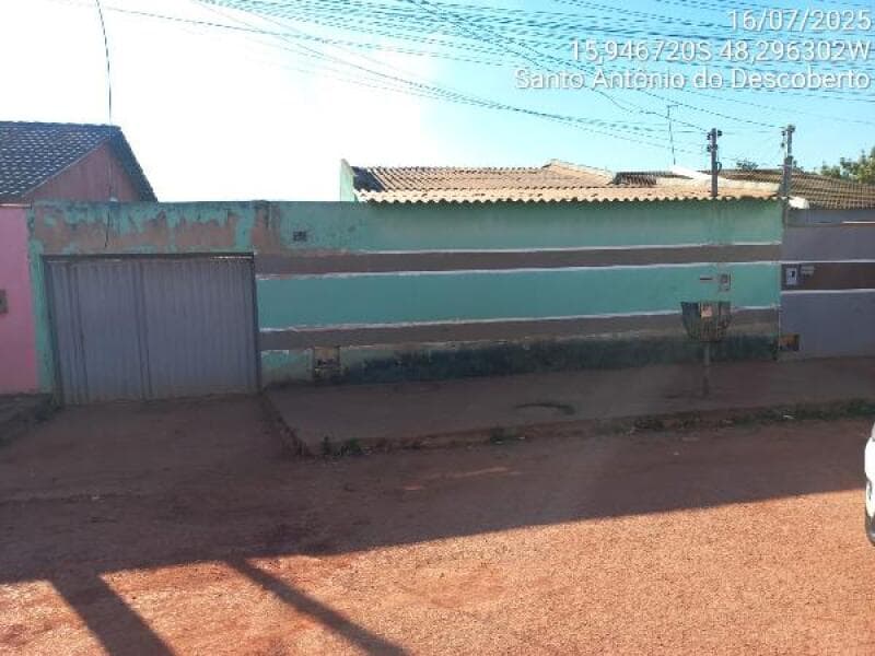 Casa em leilão em Santo Antônio Do Descoberto - GO — LOTE 060 CASA, 59,04 M2 Santo Antonio do Descobewrto/GO