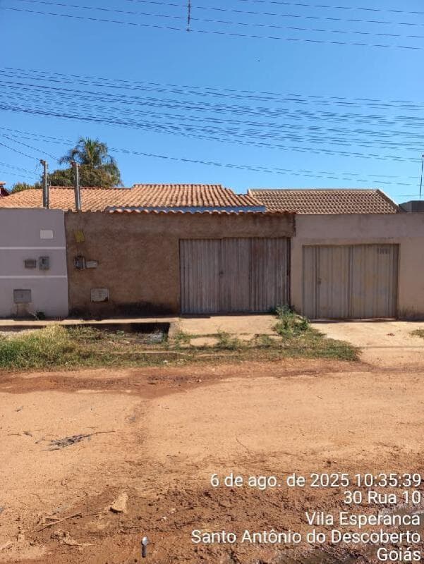 Casa em leilão em Santo Antônio Do Descoberto - GO — LOTE 061 CASA, 69,5 M2 Santo Antonio do Descobewrto/GO