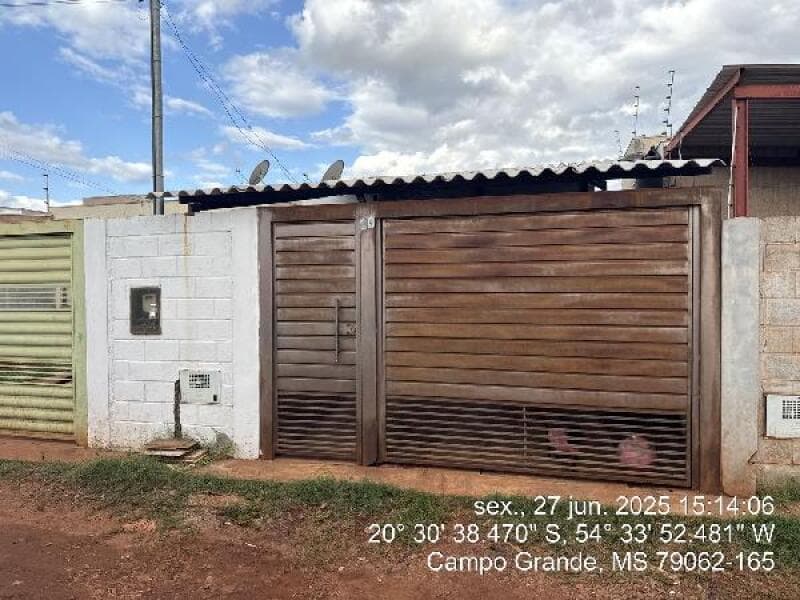 Casa em leilão em Campo Grande - MS — LOTE 109 CASA, 44,96 M2 Campo Grande/ MS
