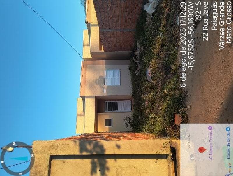 Casa em leilão em Várzea Grande - MT — LOTE 125 CASA, 50,42 M2 Varzea Grande/ MT