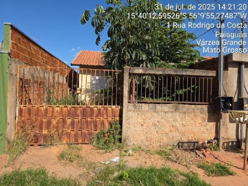 Casa em leilão em Várzea Grande - MT — LOTE 126 CASA, 54,15 M2 Varzea Grande/ MT