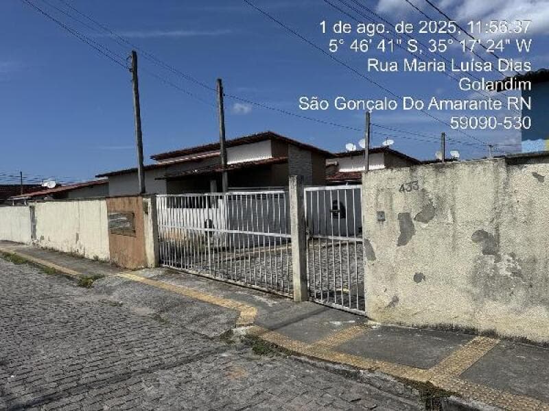 Casa em leilão em São Gonçalo Do Amarante - RN — LOTE 296 CASA, 67,37 M2 São Gonçalo do Amarante/RN