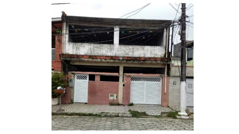 Casa em leilão em Guarujá - SP — LOTE 087 Casa - Vicente de Carvalho