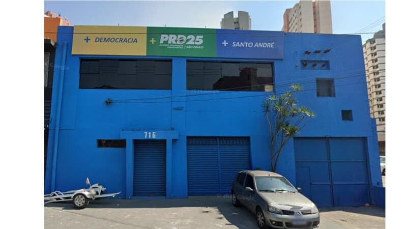 Comercial em leilão em Santo André - SP — LOTE 012 PRÉDIO COMERCIAL 1.043m² - SANTO ANDRÉ