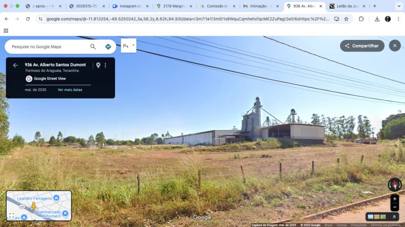 Foto 3 de 11: Terreno em leilão em Formoso Do Araguaia - TO — LOTE 001 Armazém de grãos em terreno medindo 30.398,00 m2, localizado em Formoso do Araguaia/TO.