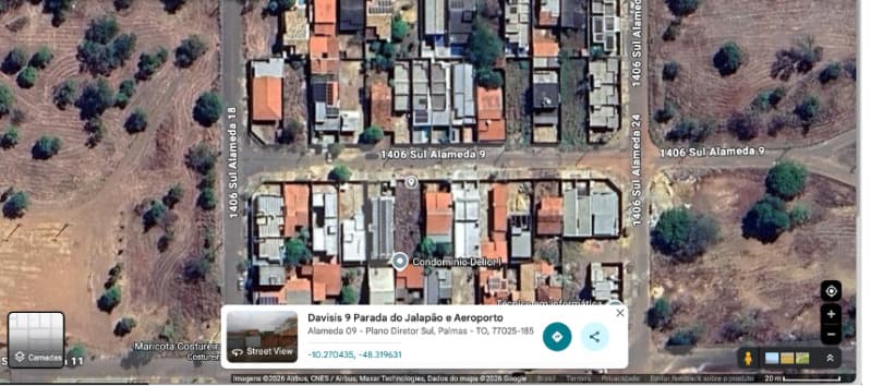 Foto 4 de 4: Terreno em leilão em Palmas - TO — LOTE 001 Lote na Quadra ARSE-142 em Palmas - TO.