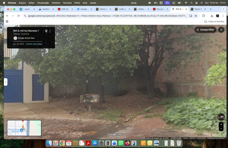 Terreno em leilão em Palmas - TO — LOTE 001 Lote 22 Quadra ASRSE-65, Conjunto QI-07, situado na Alameda 07, Palmas/TO.
