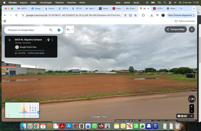 Terreno em leilão em Palmas - TO — LOTE 001 Lote medindo 1.514,92 m² na Av Teotonio Segurado em Palmas - TO.