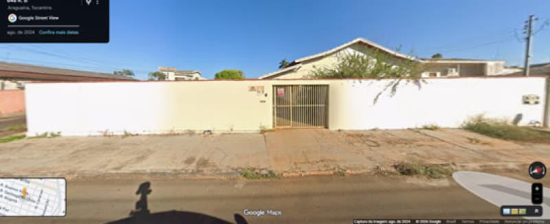 Terreno em leilão em Araguaína - TO — LOTE 001 Imovel medindo 1.127m² na Rua Santiago do Chile, Loteamento Martins Jorge, em Araguaína-TO