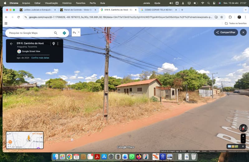 Foto 1 de 4: Casa em leilão em Araguaína - TO — LOTE 001 Uma chácara nº 432, medindo 2.340,83m² (RUA CANTINHO DO VOVÔ) em Araguaina - TO.