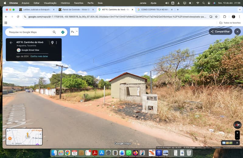 Foto 4 de 4: Casa em leilão em Araguaína - TO — LOTE 001 Uma chácara nº 432, medindo 2.340,83m² (RUA CANTINHO DO VOVÔ) em Araguaina - TO.