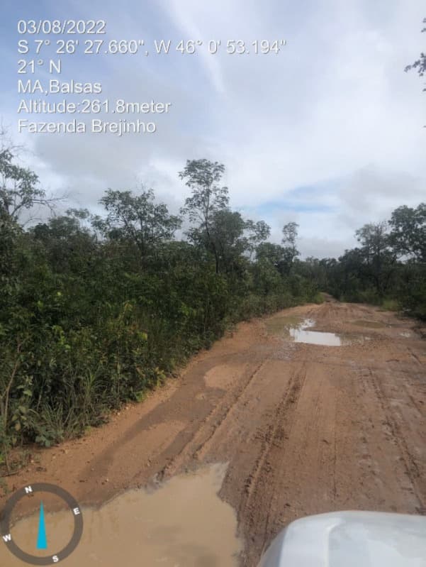 Foto 12 de 17: Area Rural em leilão em Balsas - MA — LOTE 001 Fazenda Brejinho localizada nas margens da BR-230 a 7km do centro de Balsas - MA, medindo 1