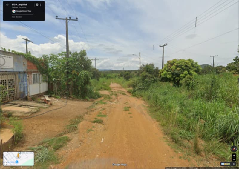 Foto 1 de 2: Terreno em leilão em Palmas - TO, bairro Taquaralto — LOTE 001 imóvel na Rua Jequitibá, Morada do Sol, Taquralto em Palmas - TO
