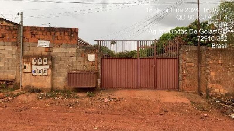 Casa em leilão em Águas Lindas De Goiás - GO — LOTE 055 Casa
