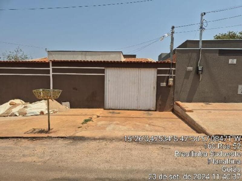 Casa em leilão em Planaltina - GO — LOTE 091 Casa