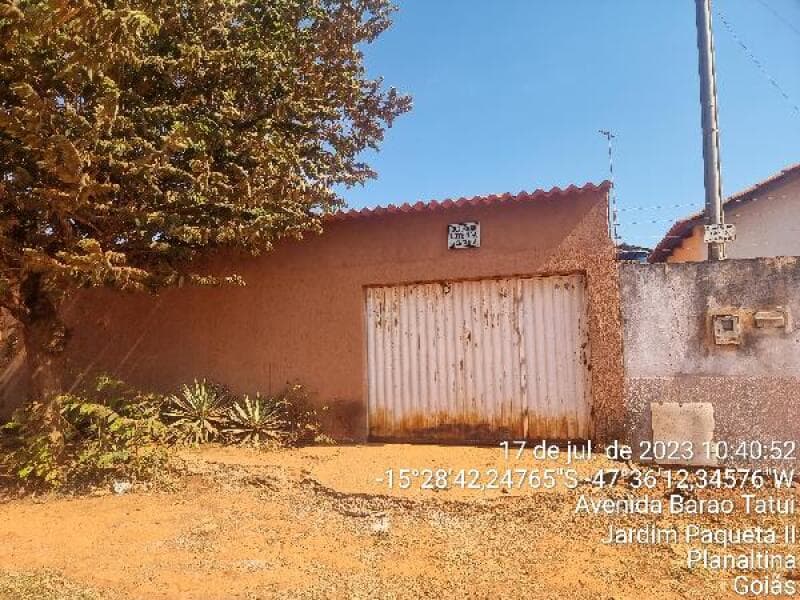 Casa em leilão em Planaltina - GO — LOTE 093 Casa