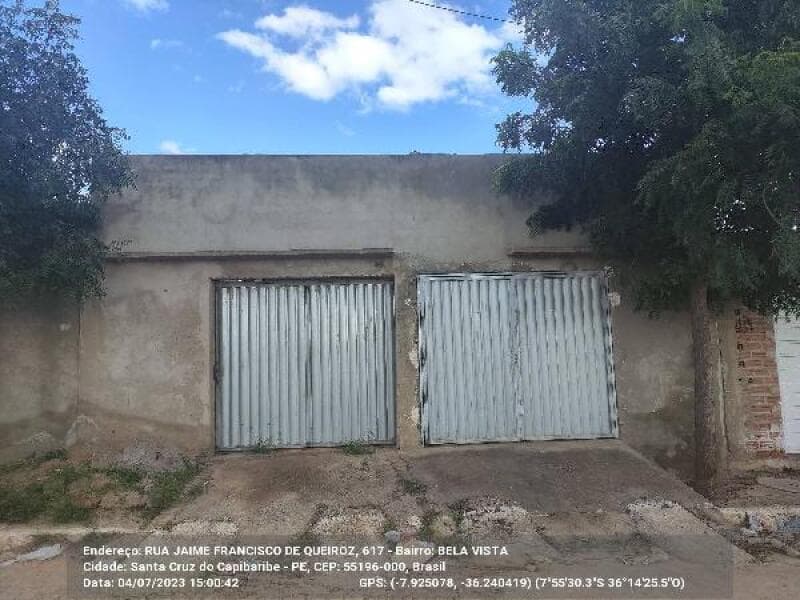 Casa em leilão em Santa Cruz Do Capibaribe - PE — LOTE 239 Casa
