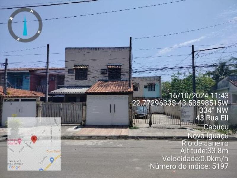Casa em leilão em Nova Iguaçu - RJ — LOTE 321 Casa