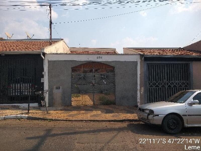 Casa em leilão em Leme - SP — LOTE 500 Casa