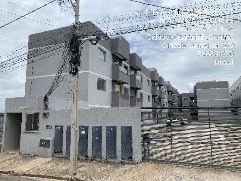Apartamento em leilão em Cidade Ocidental - GO — LOTE 050 Apartamento