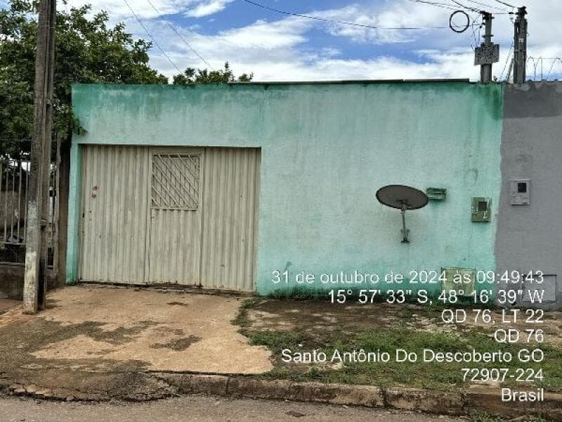 Casa em leilão em Santo Antônio Do Descoberto - GO — LOTE 074 Casa