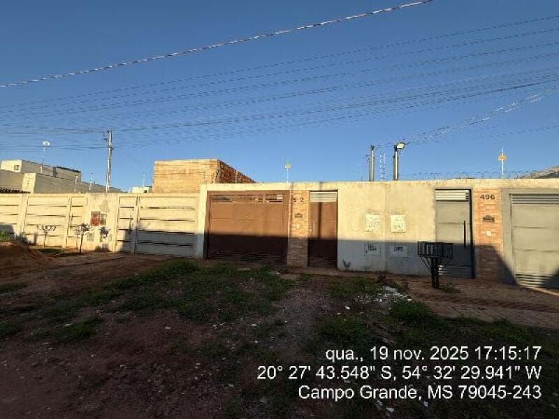 Casa em leilão em Campo Grande - MS, bairro Jardim Noroeste — LOTE 168 Casa