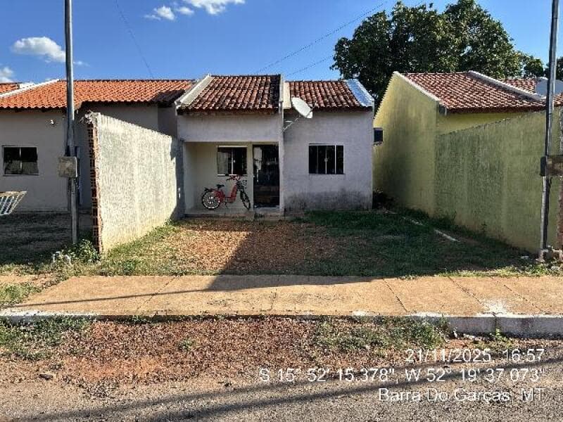 Casa em leilão em Barra Do Garças - MT, bairro Jardim Nova Barra do Garças — LOTE 173 Casa