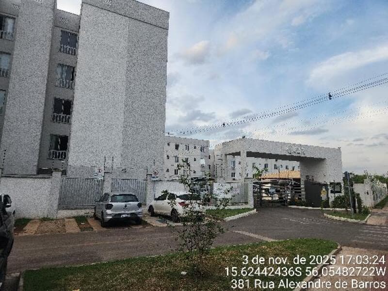 Apartamento em leilão em Cuiabá - MT, bairro Chacara dos Pinheiros — LOTE 175 Apartamento