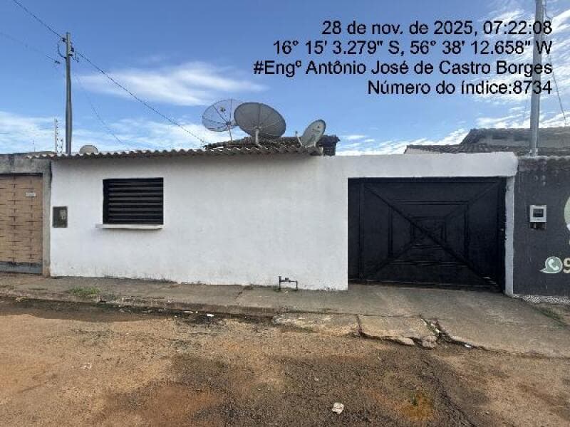Casa em leilão em Poconé - MT, bairro São Judas — LOTE 177 Casa