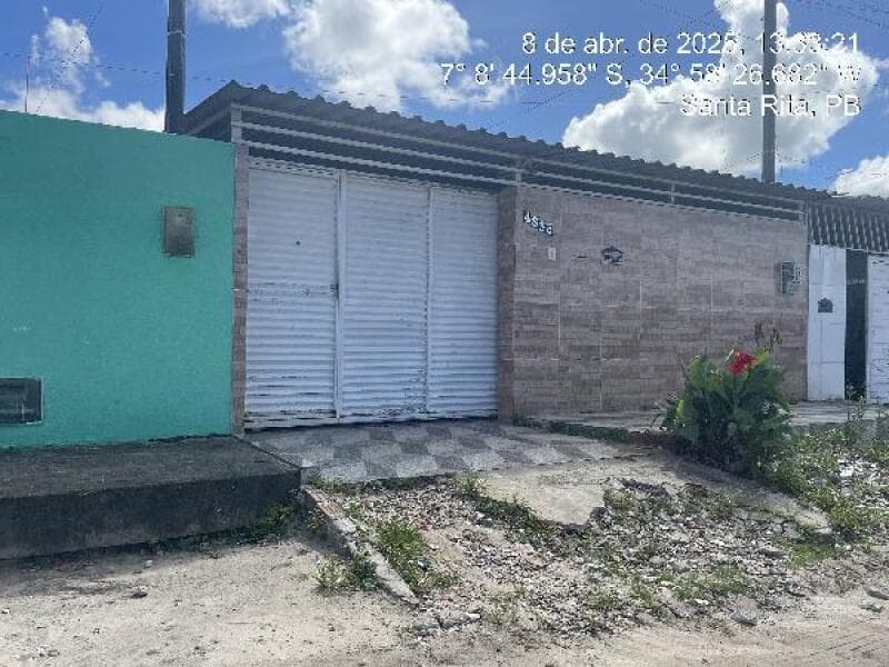 Casa em leilão em Santa Rita - PB, bairro Jardim Europa II — LOTE 196 Casa