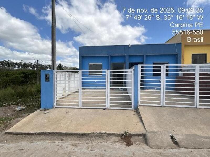 Casa em leilão em Carpina - PE, bairro Santo Antônio — LOTE 198 Casa