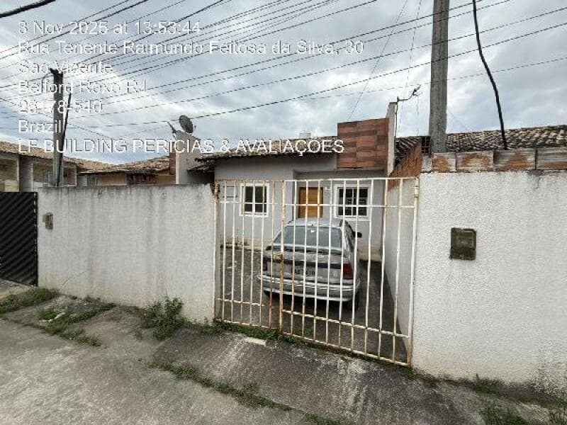 Casa em leilão em Belford Roxo - RJ, bairro São Vicente — LOTE 260 Casa