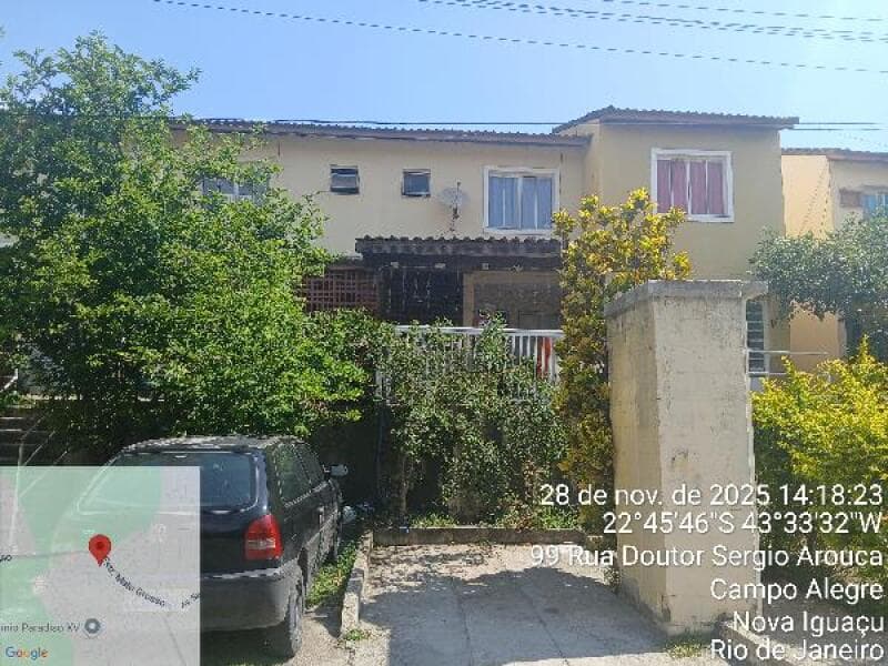 Casa em leilão em Nova Iguaçu - RJ, bairro Campo Alegre — LOTE 290 Casa