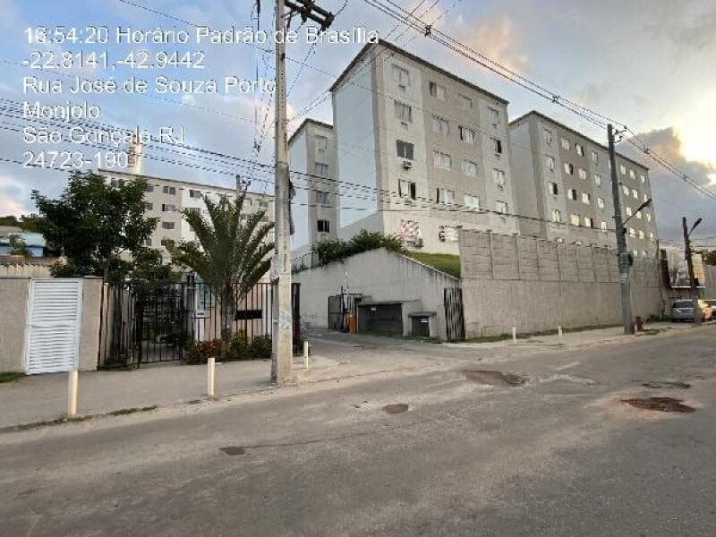Apartamento em leilão em São Gonçalo - RJ, bairro Monjolos — LOTE 383 Apartamento