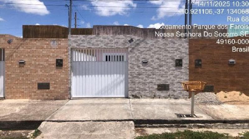 Casa em leilão em Nossa Senhora Do Socorro - SE, bairro Parque dos Faróis — LOTE 466 Casa