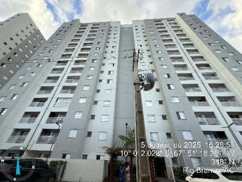 Apartamento em leilão em Rio Branco - AC, bairro Floresta Sul — LOTE 001 Apartamento