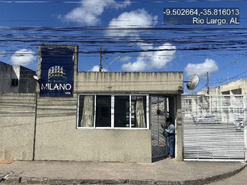 Vaga de Garagem em leilão em Rio Largo - AL, bairro Tabuleiro do Pinto — LOTE 009 Casa