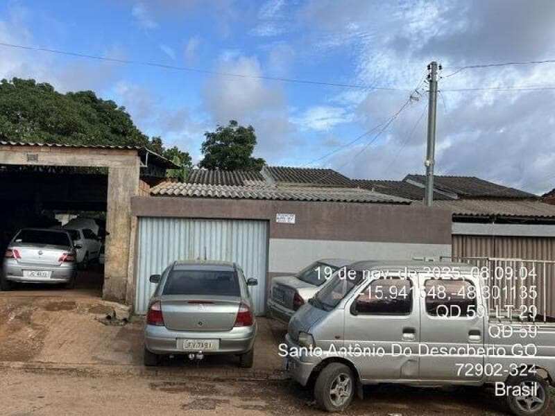 Casa em leilão em Santo Antônio Do Descoberto - GO, bairro Jardim Ana Beatriz Ii — LOTE 093 Casa